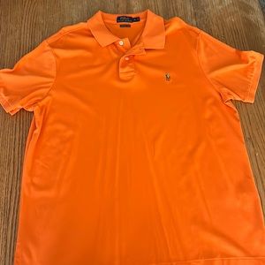 Polo Ralph Lauren Men’s Polo, Orange, X-Large